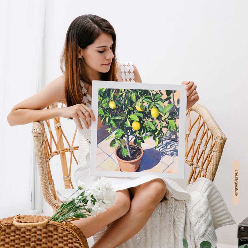 Mediterranean Lemon Tree