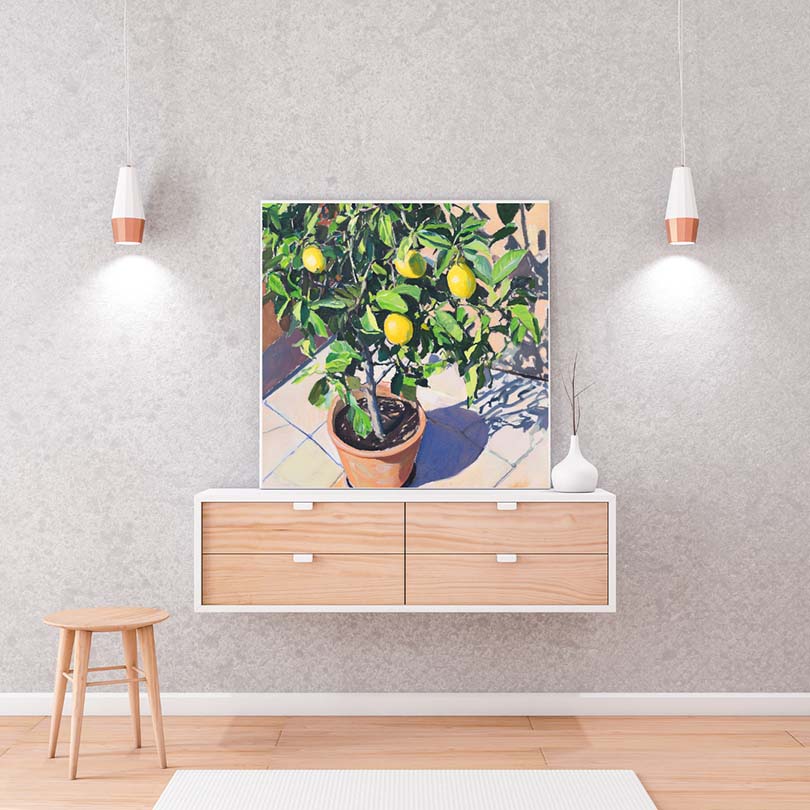 Mediterranean Lemon Tree