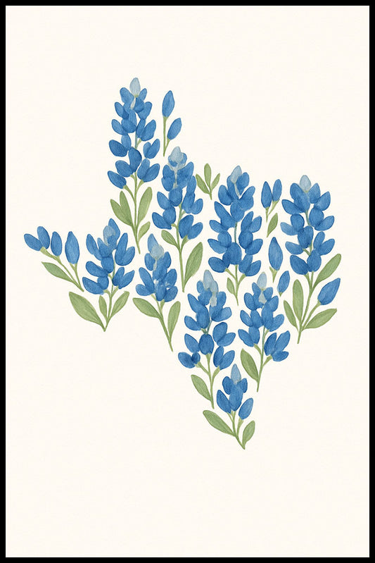 Texas Bluebonnets Artwork