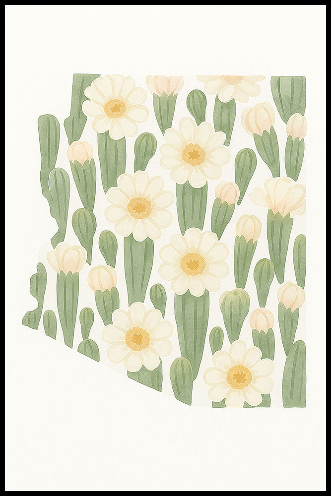 Arizona Saguaro Cactus Blossom